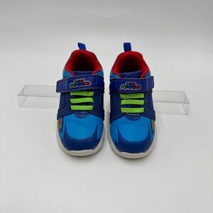 PJMasks Blue Toddler Light up tennis shoes size 7